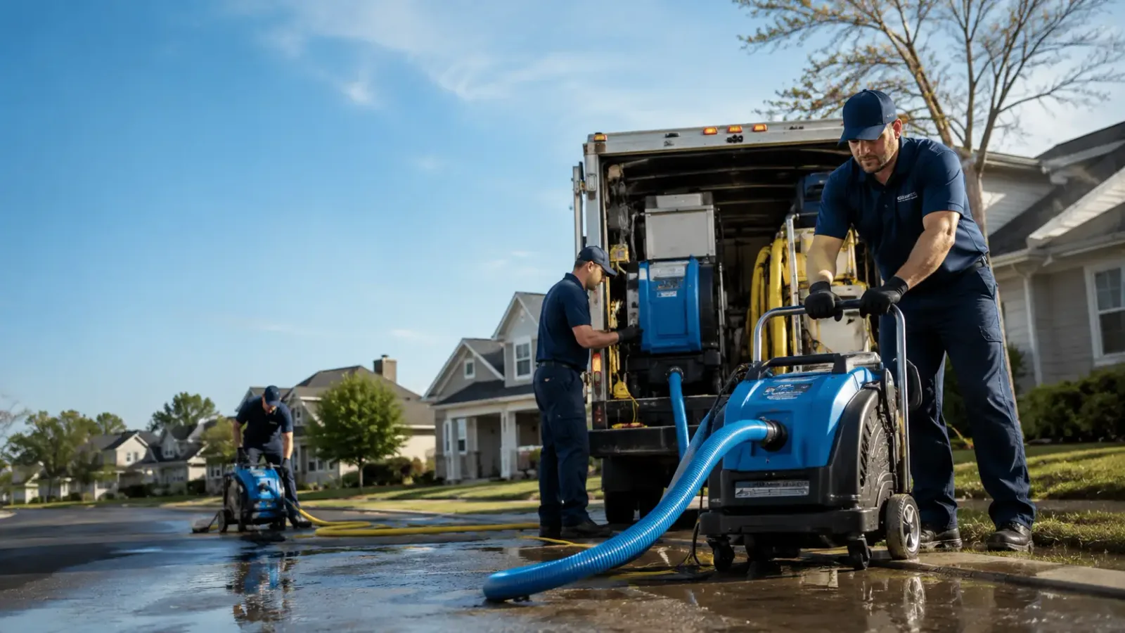 Flood Damage Cleanup in La Valle, WI